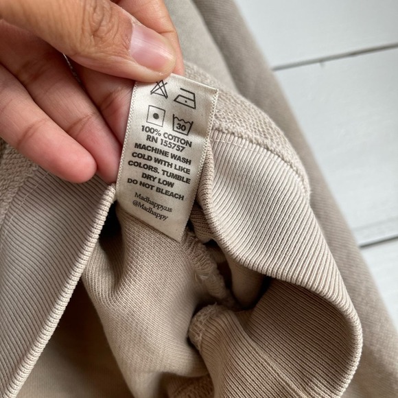 Madhappy Universal Crew Neck and Sweatpants in Nude - Picture 7 of 15